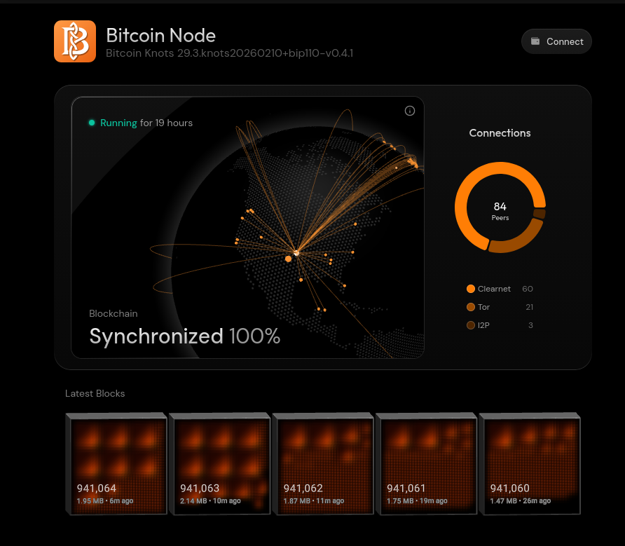 MarcanoFilms's tweet image. just updated my node #knots #BIP110