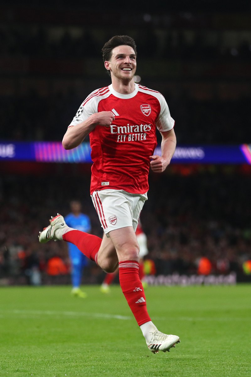 WhoScored's tweet photo. 🏴󠁧󠁢󠁥󠁮󠁧󠁿 Declan Rice | MOTM vs Bayer Leverkusen:

◉ 2 - Shots 
◉ 2 - Shots on target
◉ 1 - Goal 
◉ 2 - Key passes
◉ 5 - Accurate long balls 
◉ 2 - Accurate crosses
◉ 3 - Interceptions 
◉ 2 - Tackles 
◉ 2 - Clearances 
◉ 2 - Aerials won
◉ 71 - Touches 
◉ 85% - Pass accuracy 
◉ 8.90 - WS rating 🌟

A mammoth midfield performance 💪🔥

#Arsenal #ARSLEV #UCL