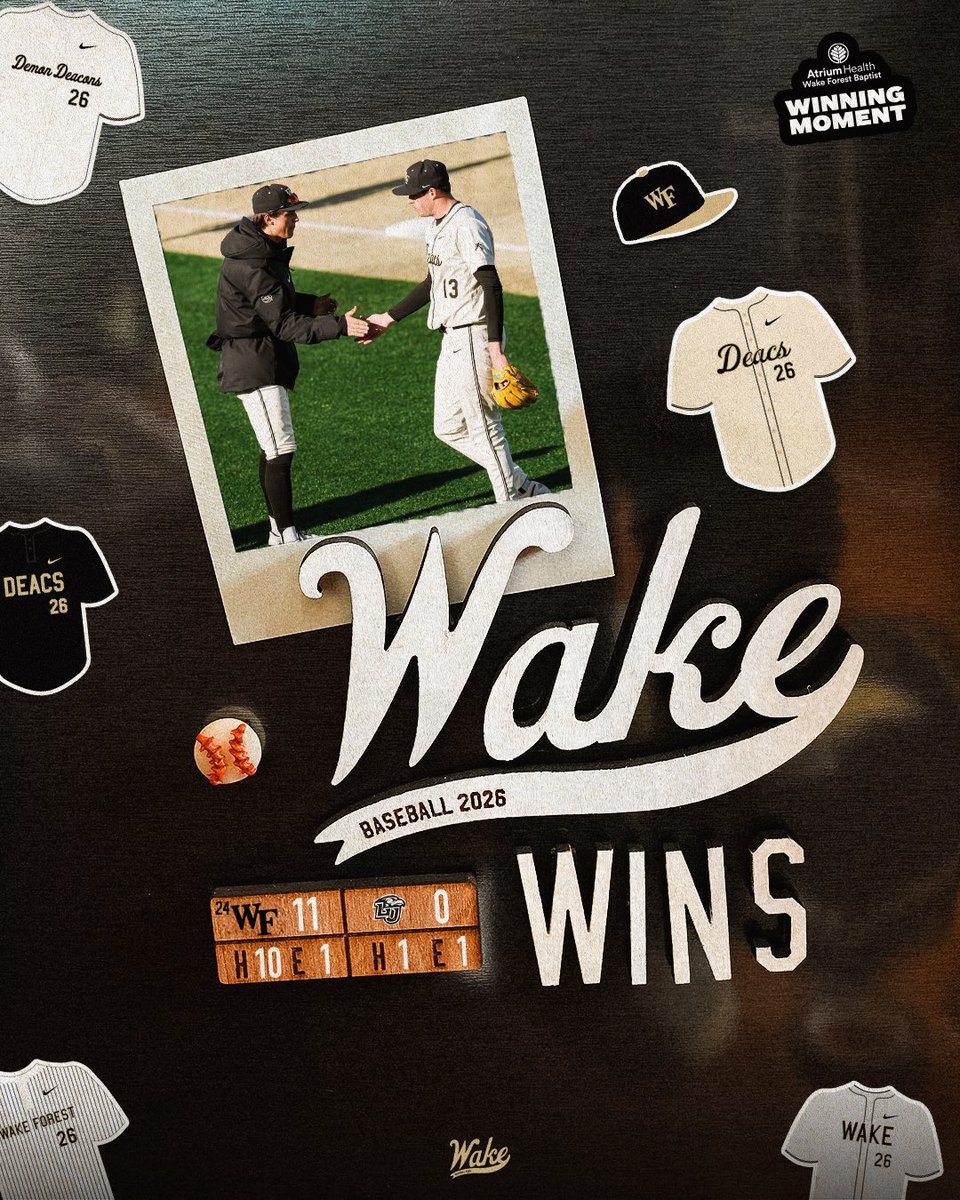 Wake Forest Baseball tweet media
