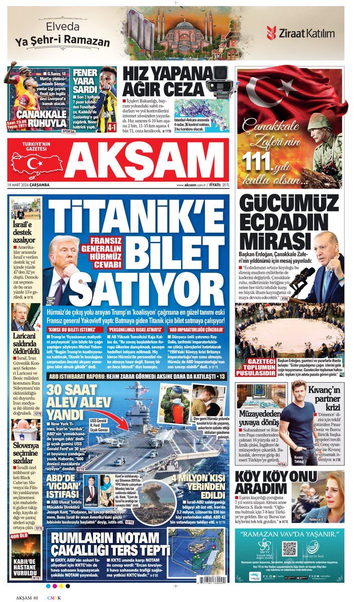 Akşam Gazetesi tweet media