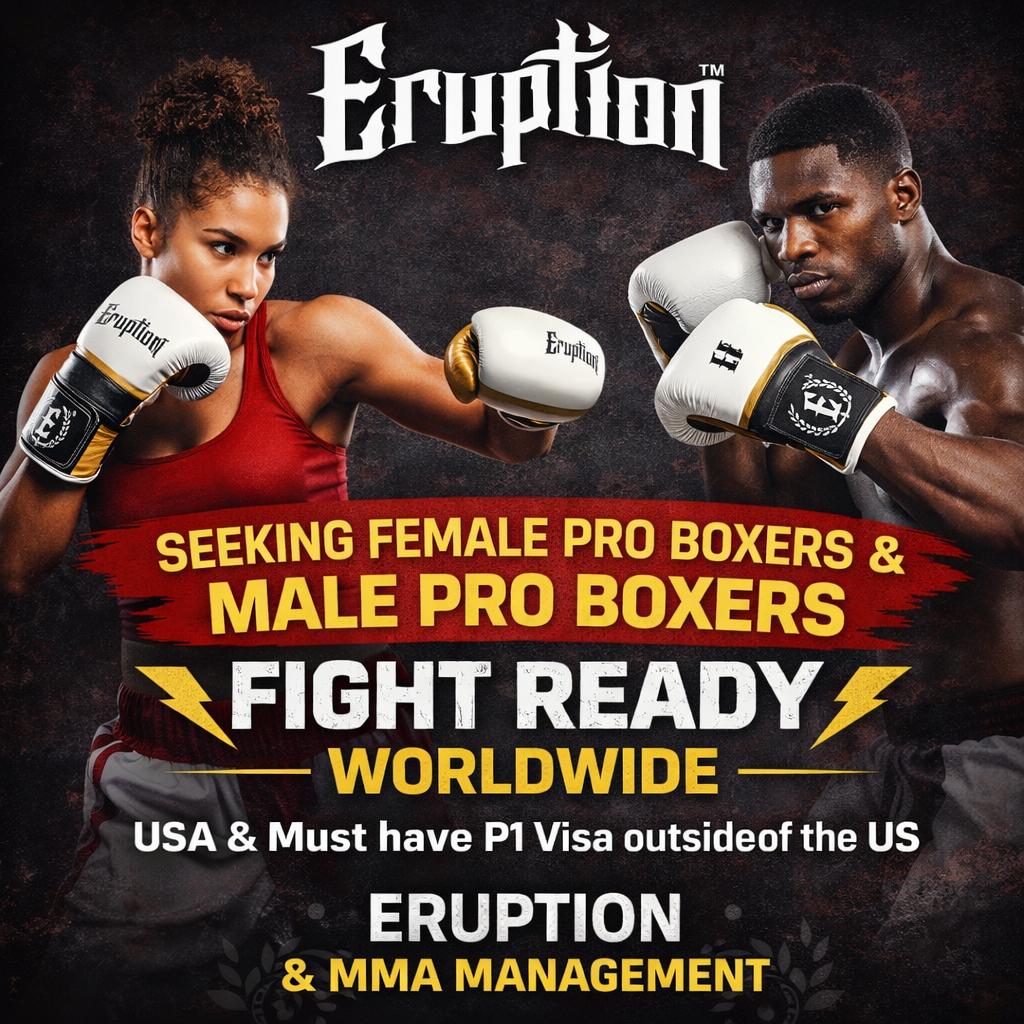 <a href="/eruption_boxing/">Eruption Boxing & MMA Management🥊🥋</a> 
EruptionBoxing.com
<a href="/GwenLegge11/">Gwen Legge</a>