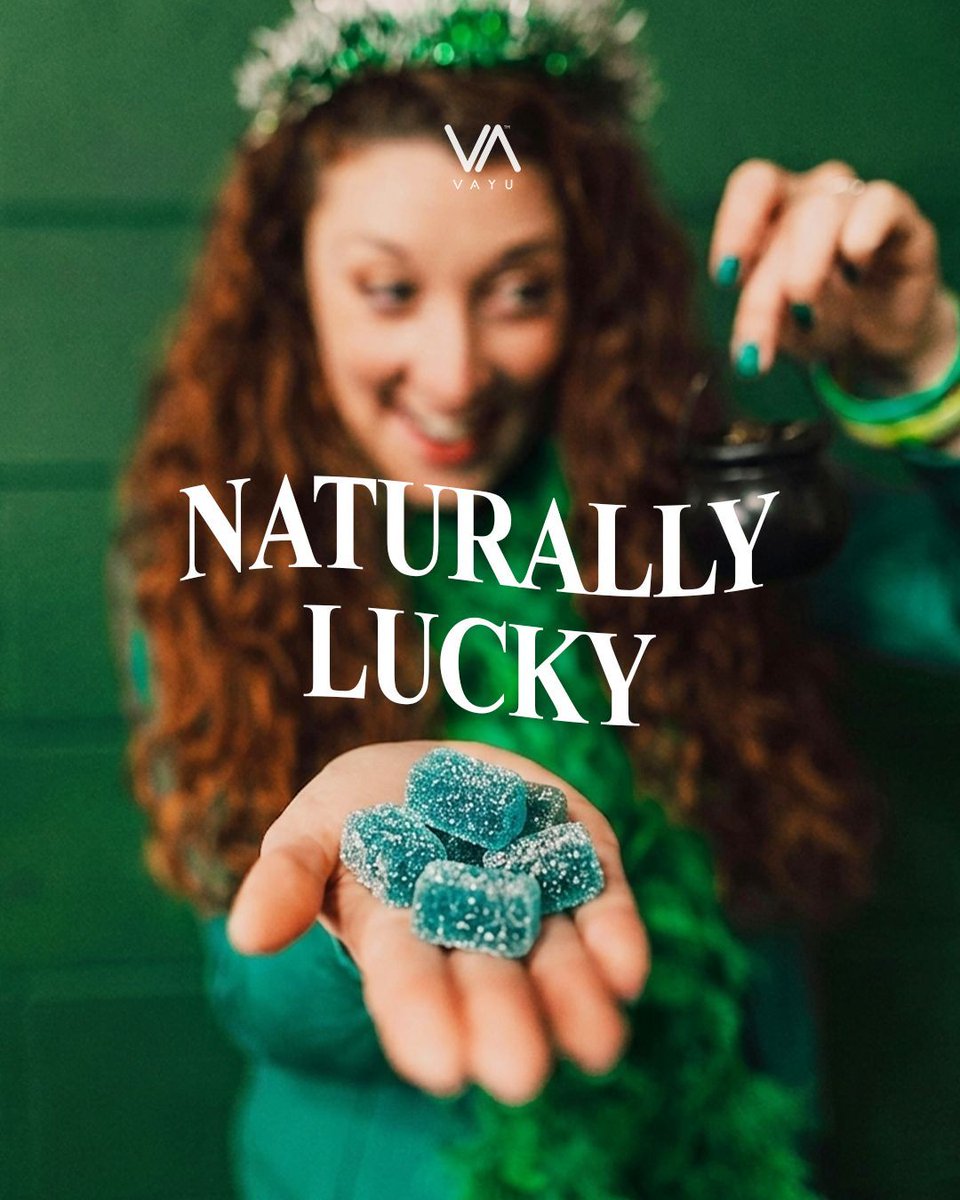 vayucbd's tweet image. St. Patrick's Day. No luck required when you have the power of VAYU on your side. Keeping it green today and every day. 🌿 

#StPatricksDay #VAYUWisdom #NaturalWellness
