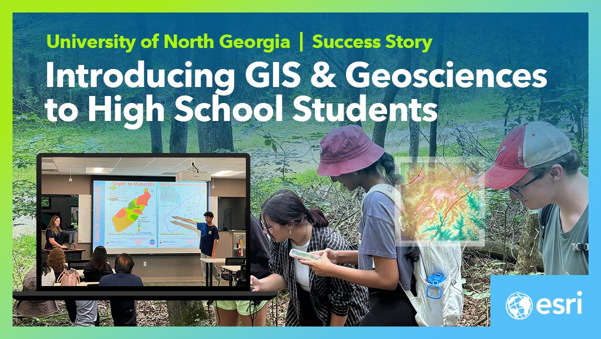 Esri GIS Education tweet media