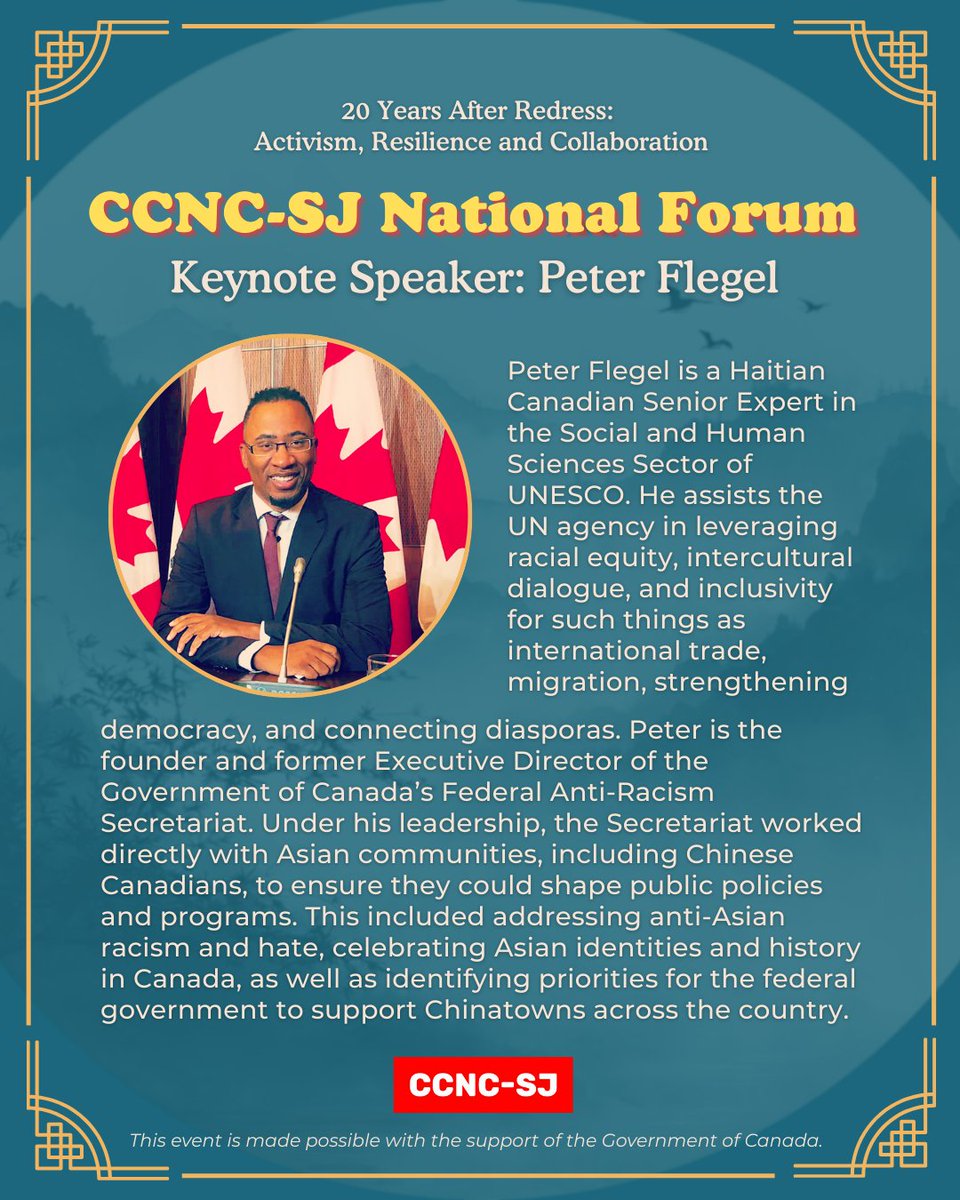 Chinese Canadian National Council for SJ tweet media