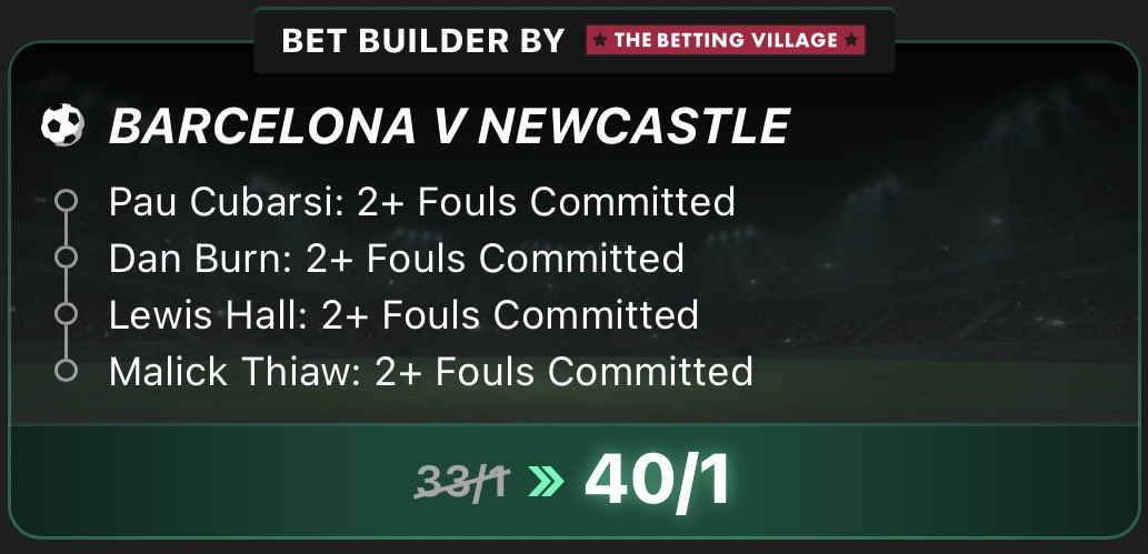 The Betting Village tweet media