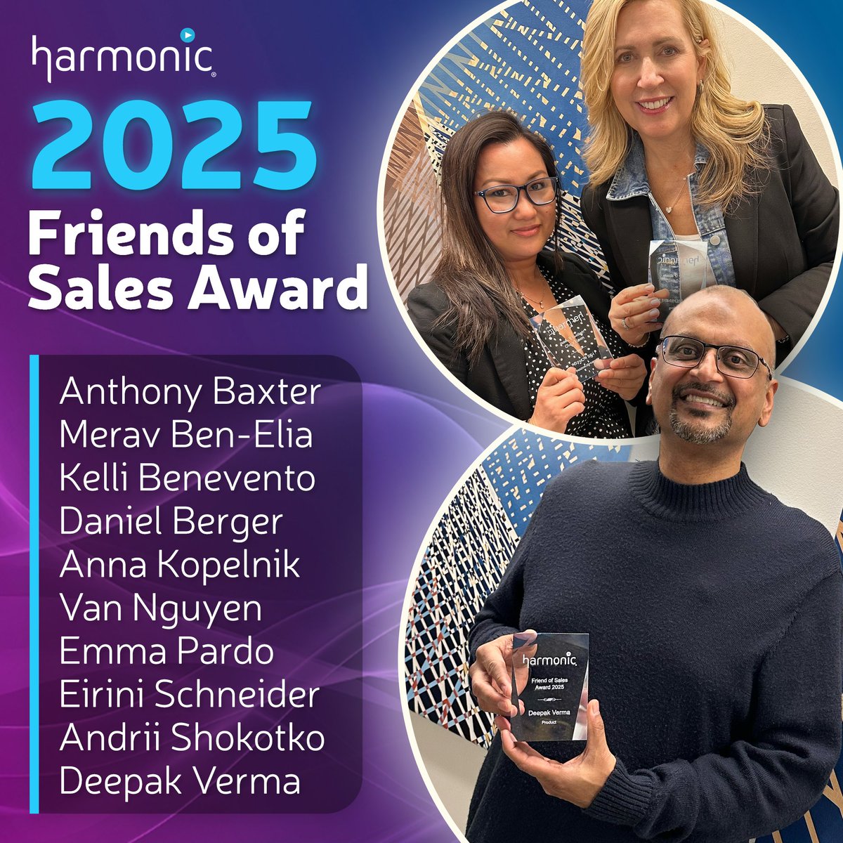 Harmonic Inc tweet media