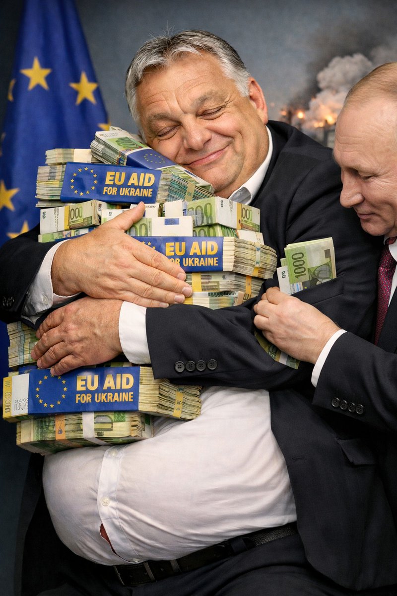sokol777's tweet photo. @PM_ViktorOrban @ZelenskyyUa Sure, how much did Putin pay for your services? https://t.co/AwCFqiVwrX