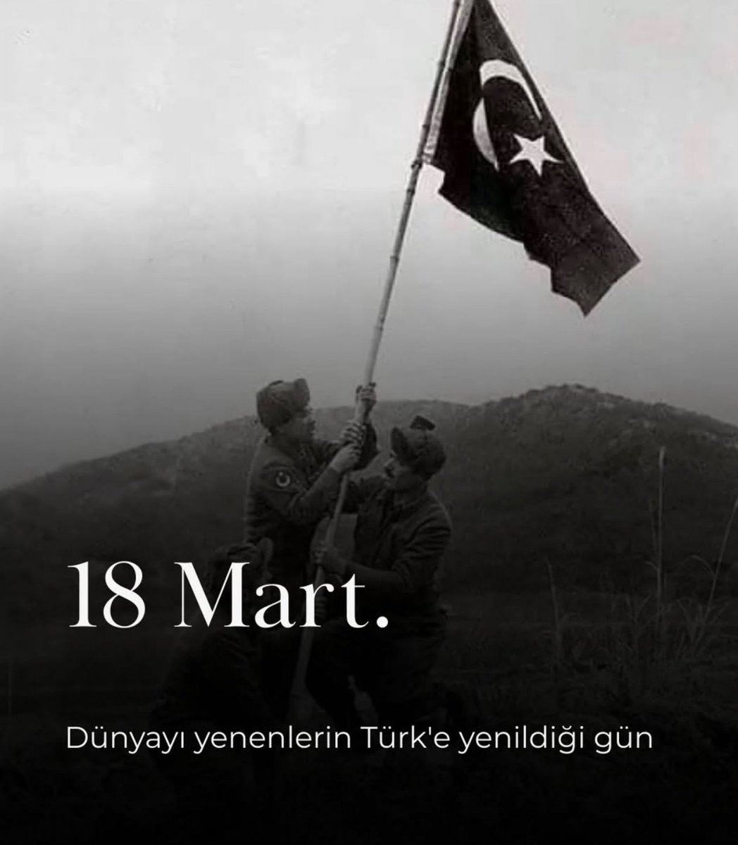 mshnnms17's tweet photo. Dünya’yı yenenlerin Türk’e boyun eğdiği gün #18MartÇanakkaleZaferi https://t.co/FnMfzARTov