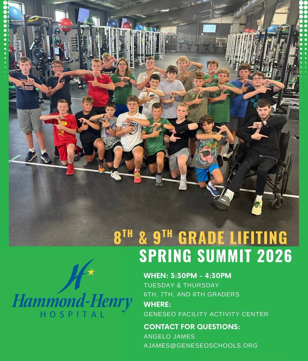 Geneseo High School Football tweet media