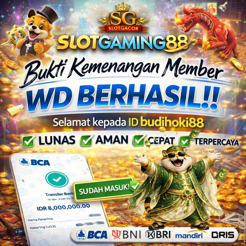 angin28158's tweet photo. Bukti Kemenangan Member SLOTGAMING88 – Jackpot Besar Berhasil Dibawa Pulang!!
Link 👉🏻 https://t.co/t4g5GBYFsd
#slotgaming88 #Slot888 #slot88 #slotgacor #slotrtp
#depositQris #slotgacor2026 #GameOnline
#rtptertinggi #slotviral #depositdana https://t.co/CYiaON0T3r