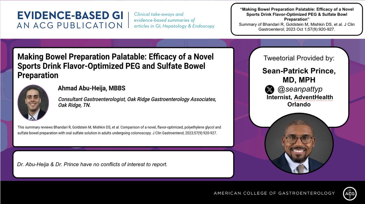 Evidence-Based GI: An ACG Publication (EBGI) tweet media