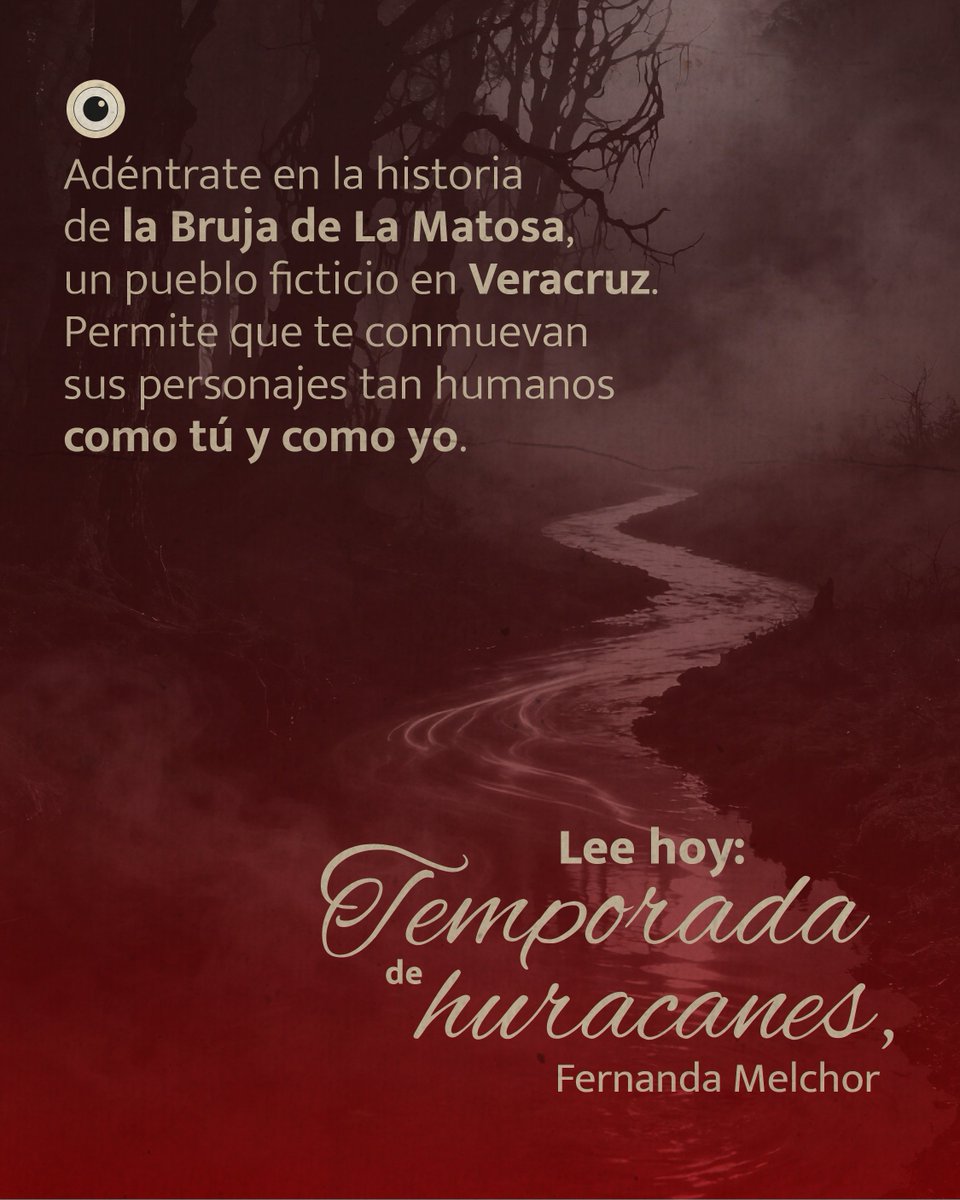 BecasBenito's tweet photo. ¿Crees en las brujas?🧙♀️🔮
#LeeHoy📚 Temporada de Huracanes.
La obra, de la escritora mexicana Fernanda Melchor, está llena de superstición y crimen. 👀⬇️ https://t.co/5FssHhXdyk
