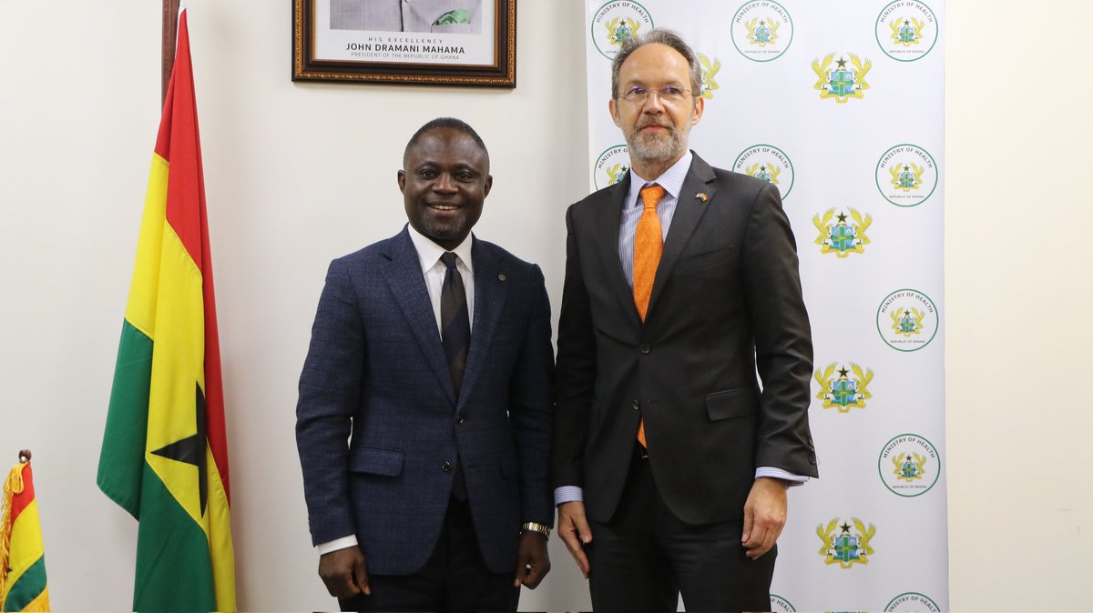 Christian Rogg A delegation led by the British High Commissioner to Ghana, Christian ...
