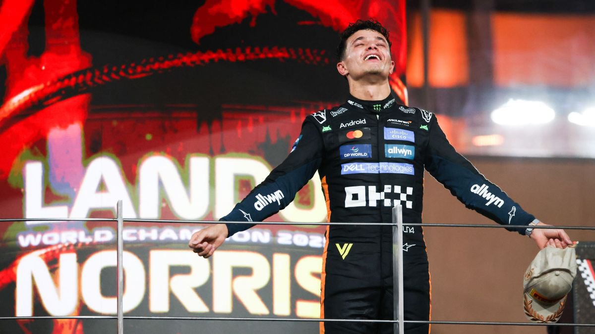 Lando Norris became champion 100 days ago