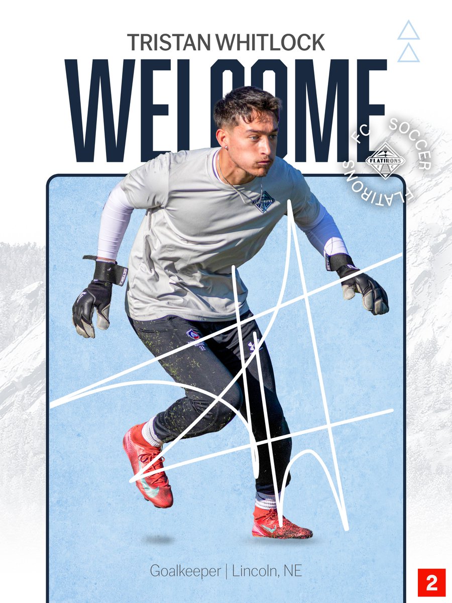 flatirons_fc's tweet image. 𝑾𝑬𝑳𝑪𝑶𝑴𝑬 𝑩𝑨𝑪𝑲, 𝑻𝑹𝑰𝑺𝑻𝑨𝑵!

Making the jump this spring to Division 1 soccer with @OmahaMSOC, Tristan is back between the pipes this summer for the Irons!

(Pending league and federation approval)

#UpTheIrons | #Path2Pro