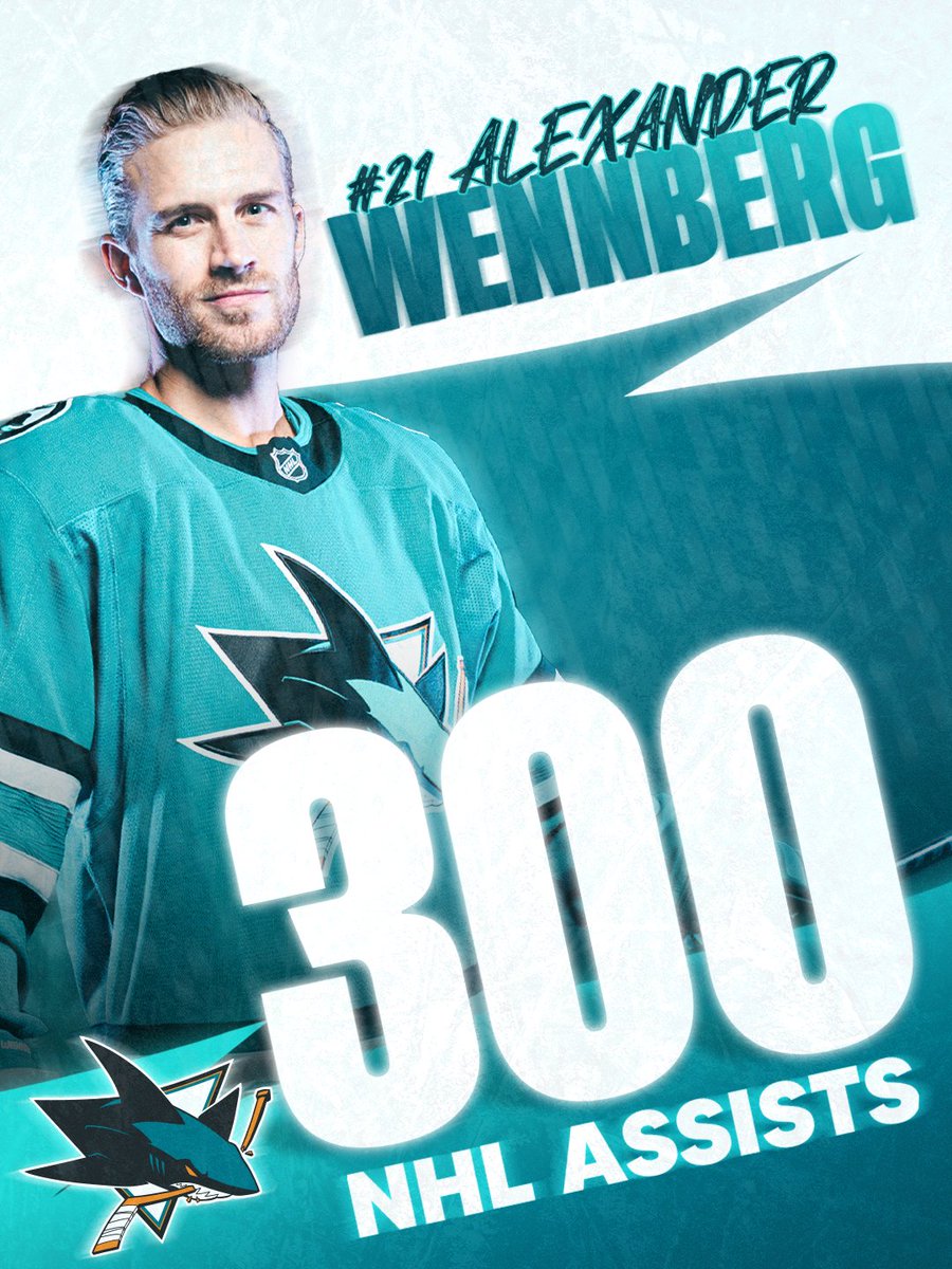 Alex Wennberg hits 300 career assists! 👏🍎