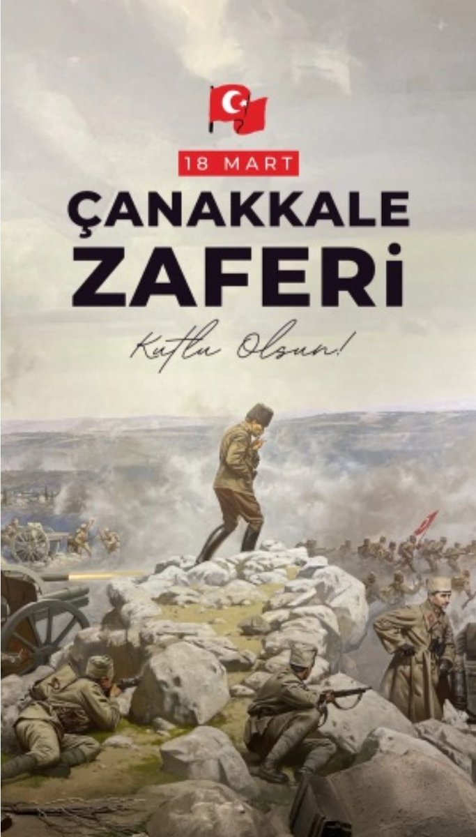 GTE1516's tweet photo. "Çanakkale Geçilmez" gerçeğini dünyaya kabul ettiren, 18 Mart 1915'te ölümsüzleşen, başta Gazi Mustafa Kemal Atatürk olmak üzere, canlarını feda eden tüm şehitlerimizi rahmet, minnet ve saygıyla anıyoruz.

#18MartÇanakkaleZaferi 
#18MartÇanakkaleZaferiKutluOlsun https://t.co/u12aWN0OMo