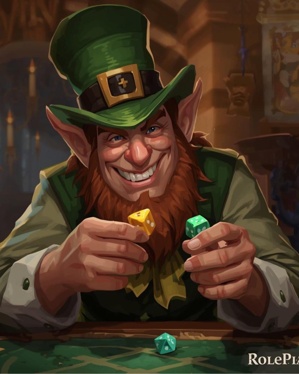 PU2ASU's tweet photo. 🍀 WE’RE LIVE! 🍀
St. Patrick’s Day + D&amp;D = a little luck and a lot of chaos 🎲

Come hang out!
👉 https://t.co/JTJoiLJm8v

#StPatricksDay #twitch #dnd #dungeonsanddragons https://t.co/DkEg2K1bRa
