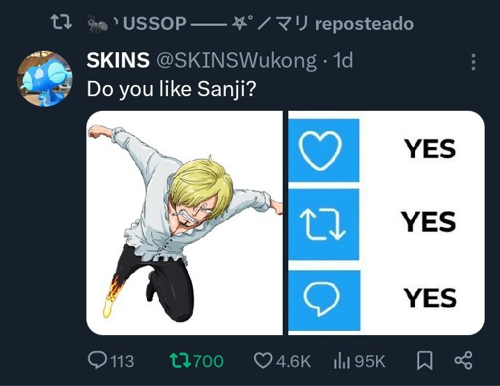 ocenicvs's tweet photo. ᅠ
le haría más feliz si su cisne nami y su preciosa Robin le dieran retuit, no este bobalicon.  🙄🙄

( Internally 🥰 )
ᅠ https://t.co/eDo80aLiOk