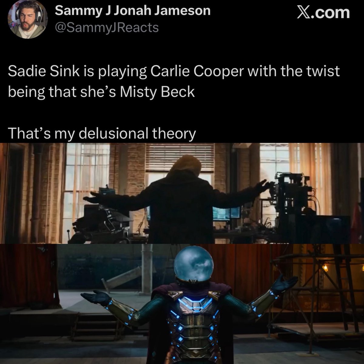 Sammy J Jonah Jameson tweet media