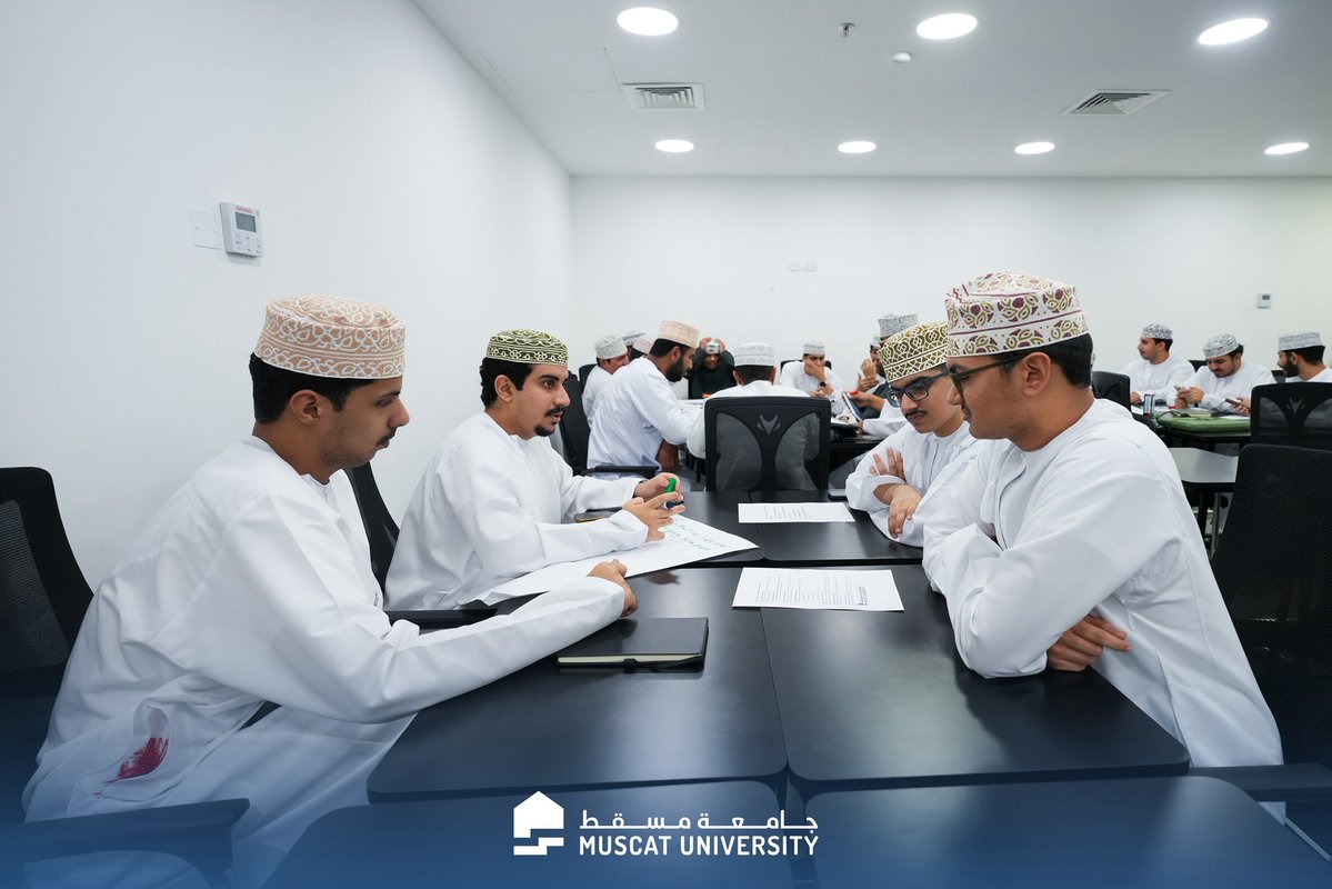 Muscat University جامعة مسقط tweet media