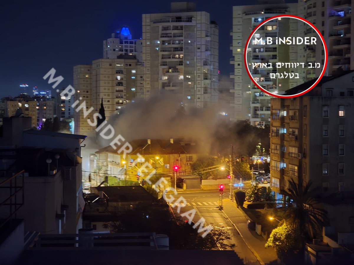 بني براك اصابة مباشرة