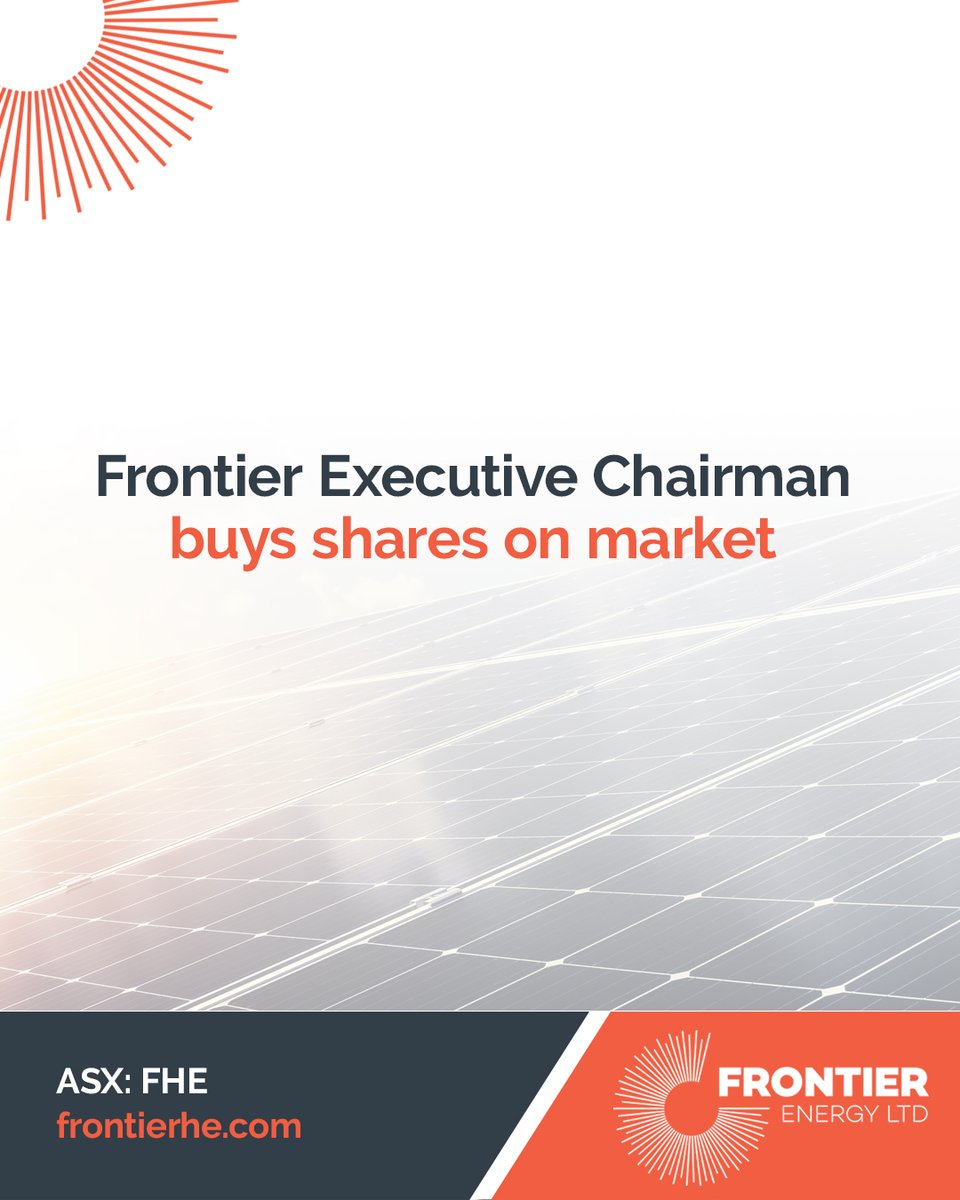 Frontier Energy tweet media