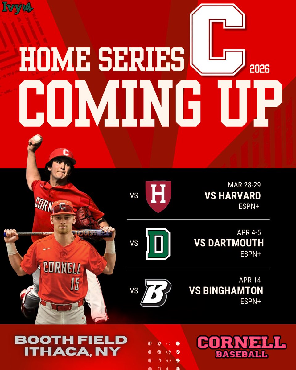 Cornell Baseball tweet media