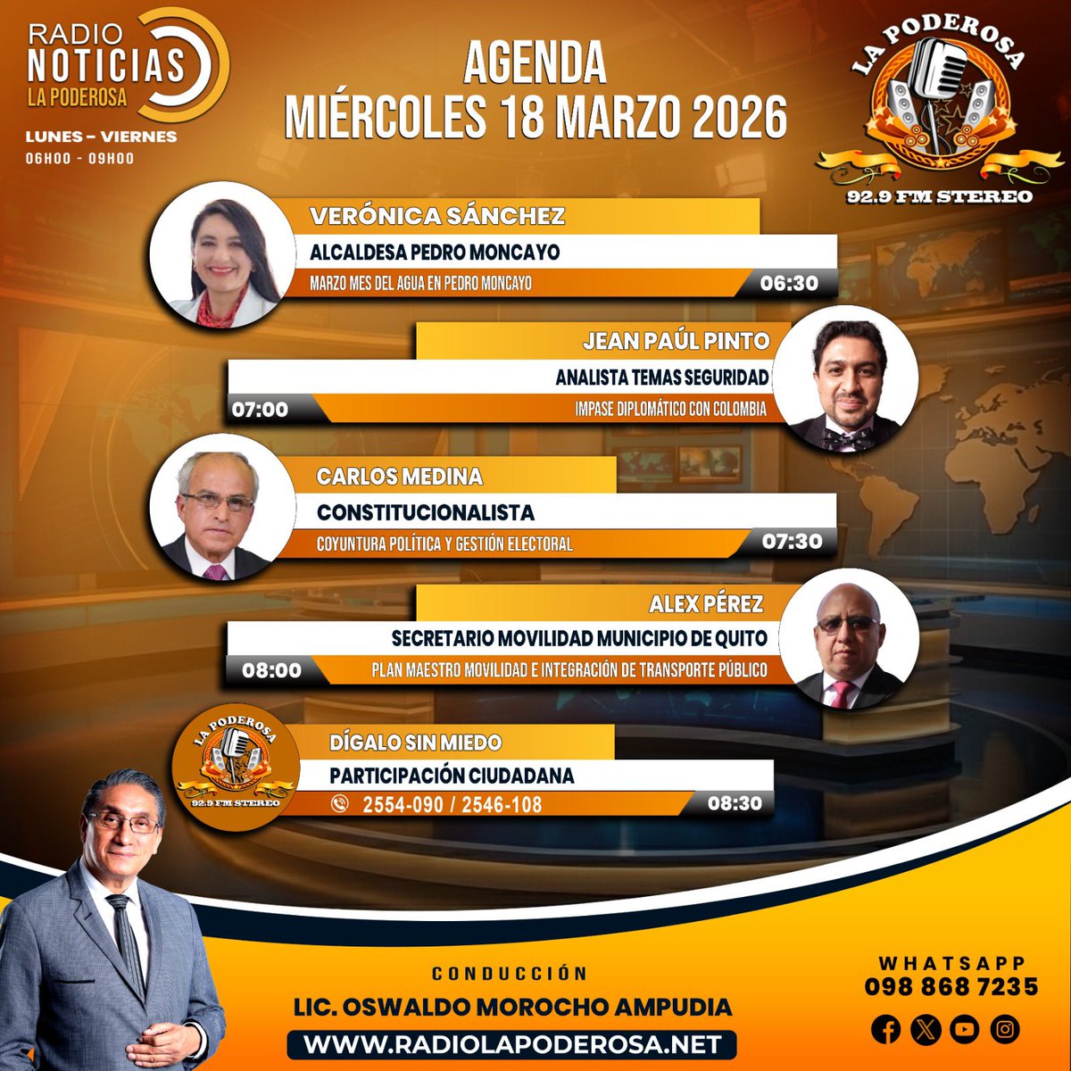 La Poderosa 92.9 FM tweet media