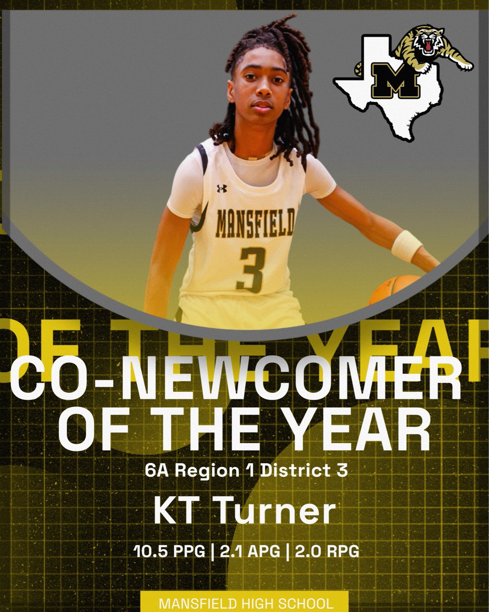 Mansfieldhoops's tweet photo. Congrats to Sophomore KT Turner on being named District Co-Newcomer of the Year! https://t.co/774IWCywCt