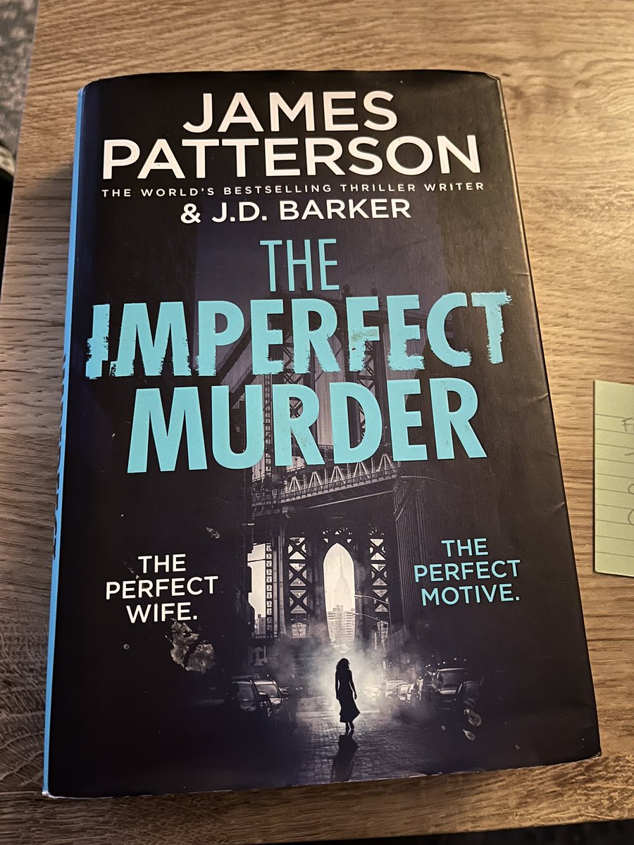 CarlStevenson79's tweet photo. This is the 5th Patterson Barker collaboration book I’ve read. And they never disappoint. I pretty much only read Crime Fiction. But I didn’t see any of the twists and turns this book dished out. Superb. https://t.co/GH10fZggwi