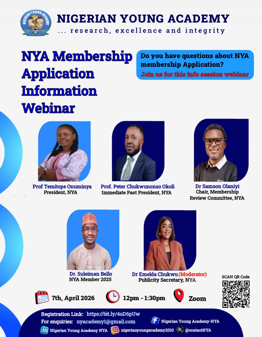 Nigerian Young Academy tweet media