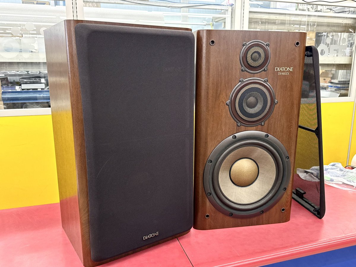 ハードオフで初めて買ったもの DIATONE DS-800ZX 巨大スピーカー 