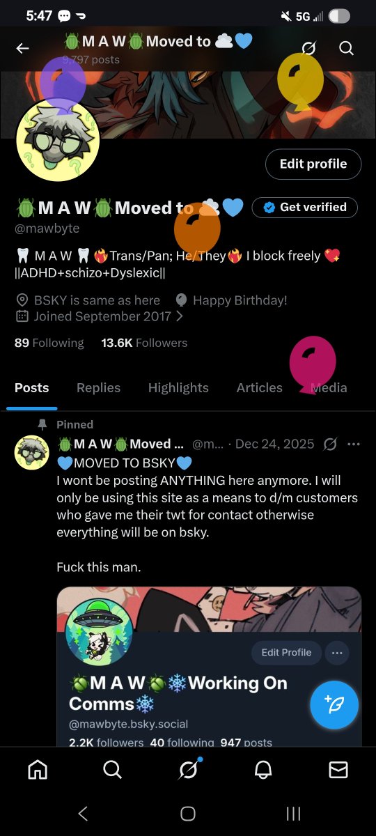 🪲M A W🪲Moved to ☁️💙/Working On Comms tweet media