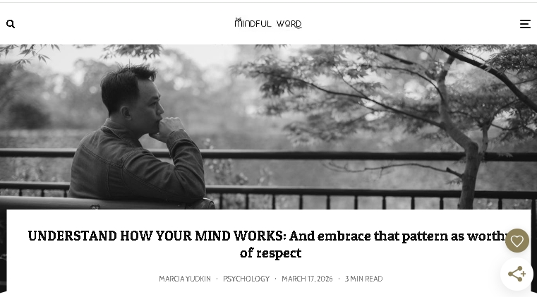 Your mind works differently from others'. Learn why and how to embrace its particularities. themindfulword.org/understand-you…