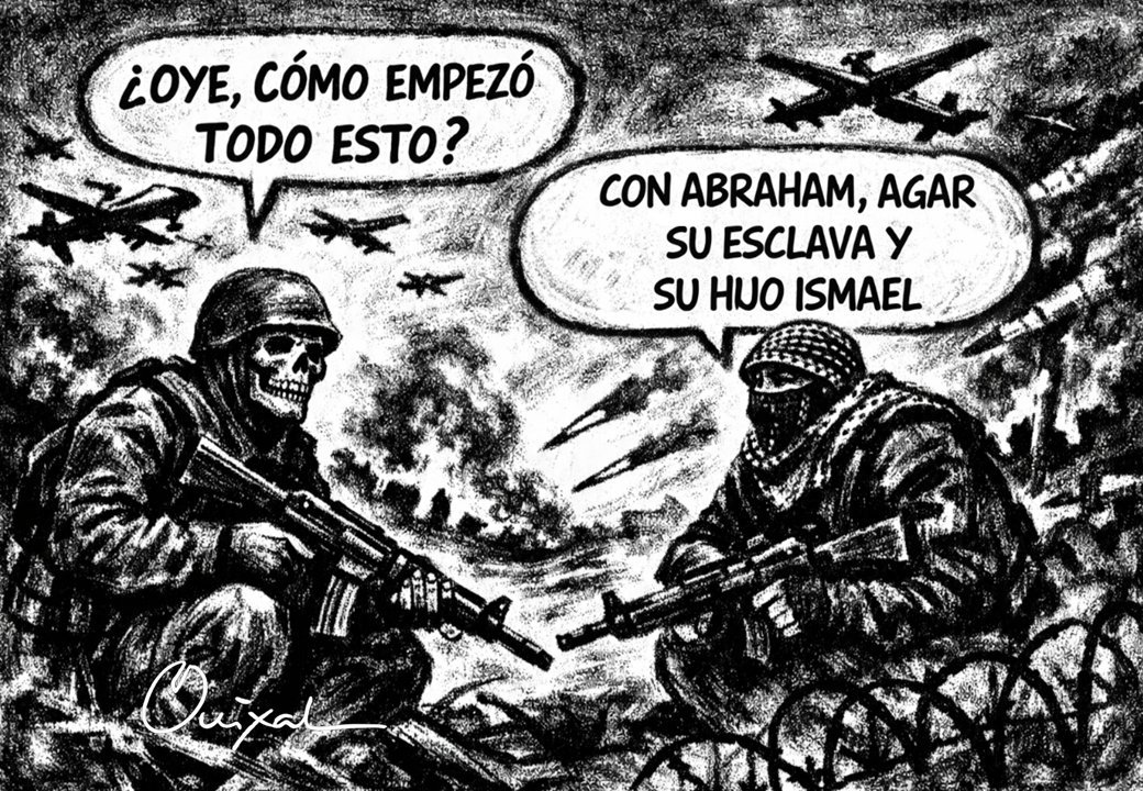 #ABRAHAM #ISMAEL #ISRAEL #QuixalArt