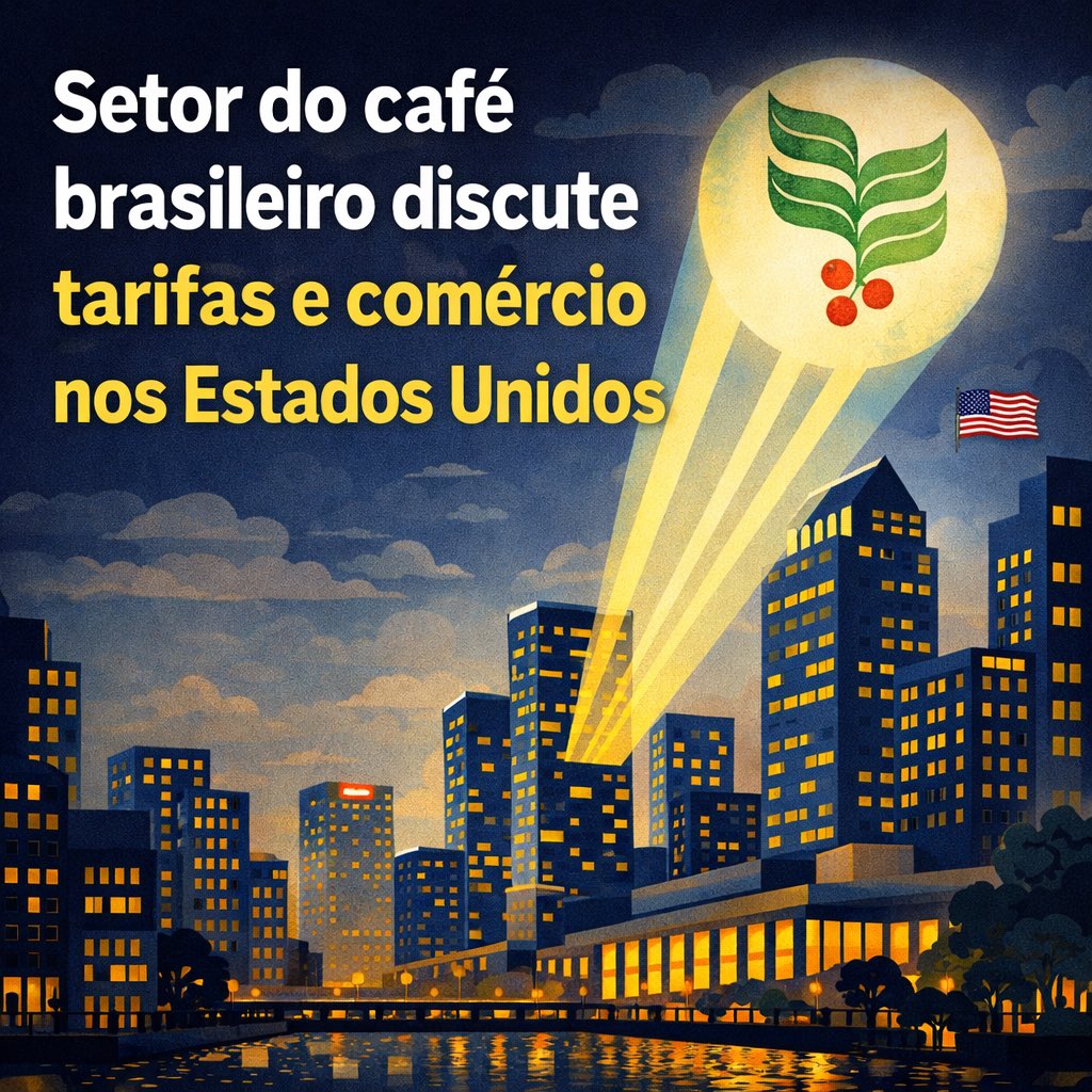 🟥⭕☕⭕🟥   Setor do café brasileiro discute tarifas e comércio nos Estados Unidos tinyurl.com/w7ddc5t8