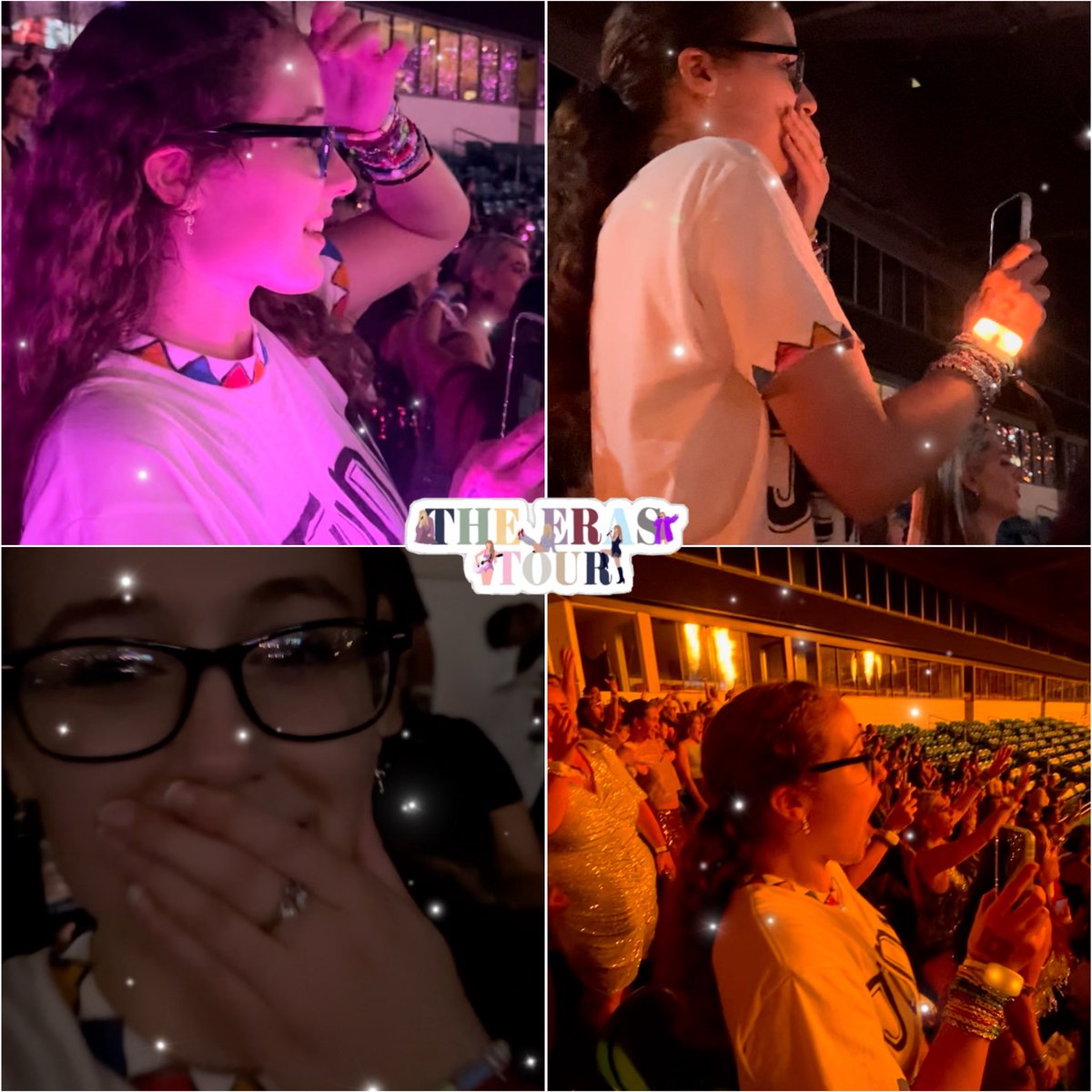 kayla7lynn's tweet image. In honor of #TSTheErasTour here are some of my favorite reaction pictures🫶🏻✨

Feel free to qrt with your favs from your shows!!! (Or at home!!)💞