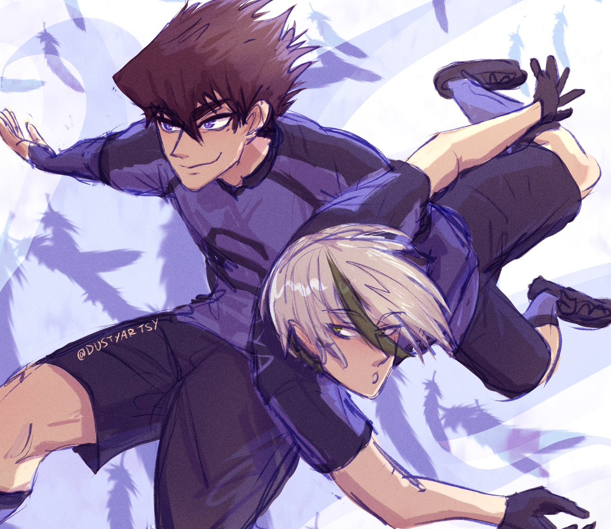 dustyartsy's tweet photo. episode nagi redraw with tabieita :) https://t.co/DsTu6RjsbX