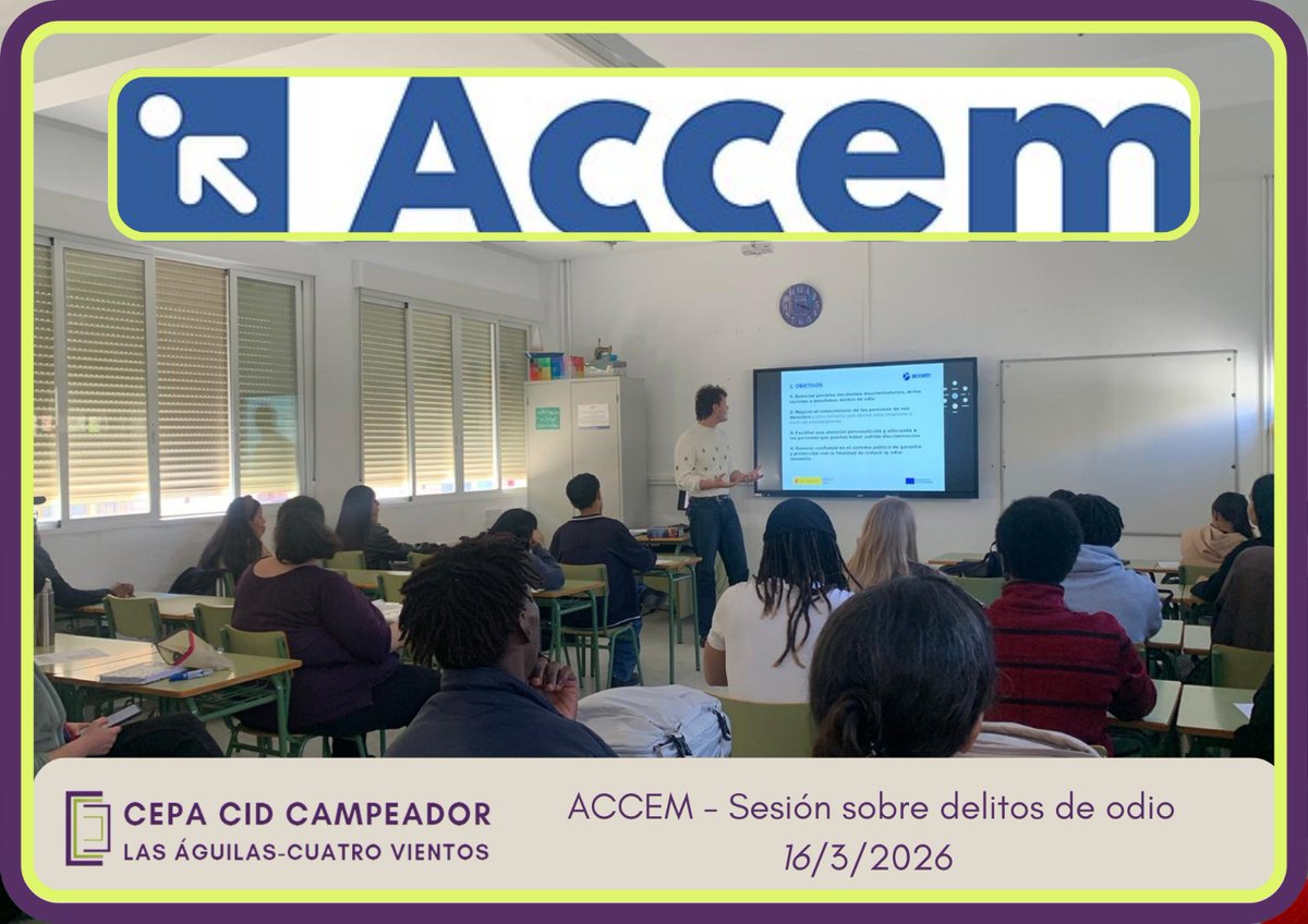 CEPA Cid Campeador Las Águilas-Cuatro Vientos tweet media