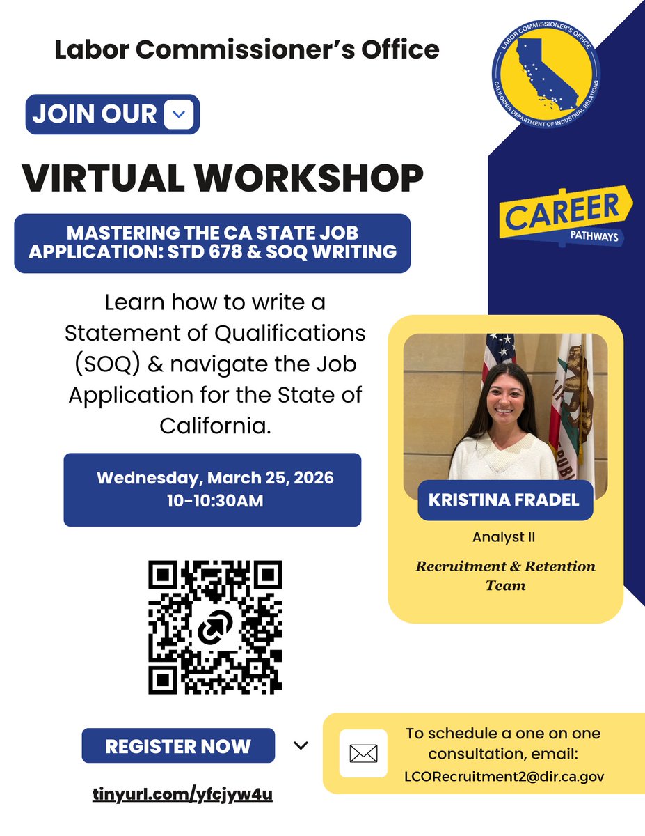 California Department of Industrial Relations tweet media