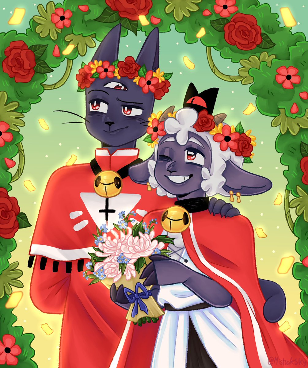 MistickSky's tweet image. Im gonna join this challenge! They're so precious to me🥹💙
#dtiys #cotl #cultofthelamb #narilamb