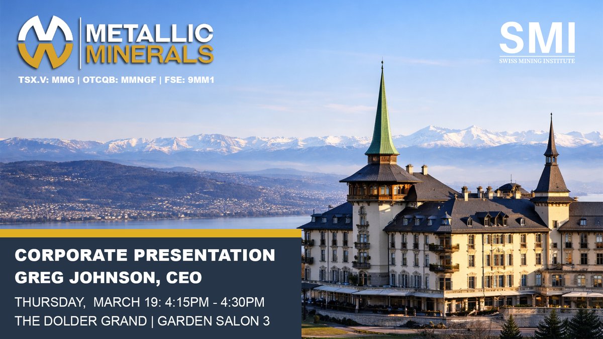 Metallic Minerals tweet media