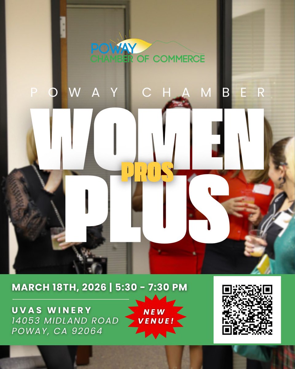 Poway Chamber tweet media