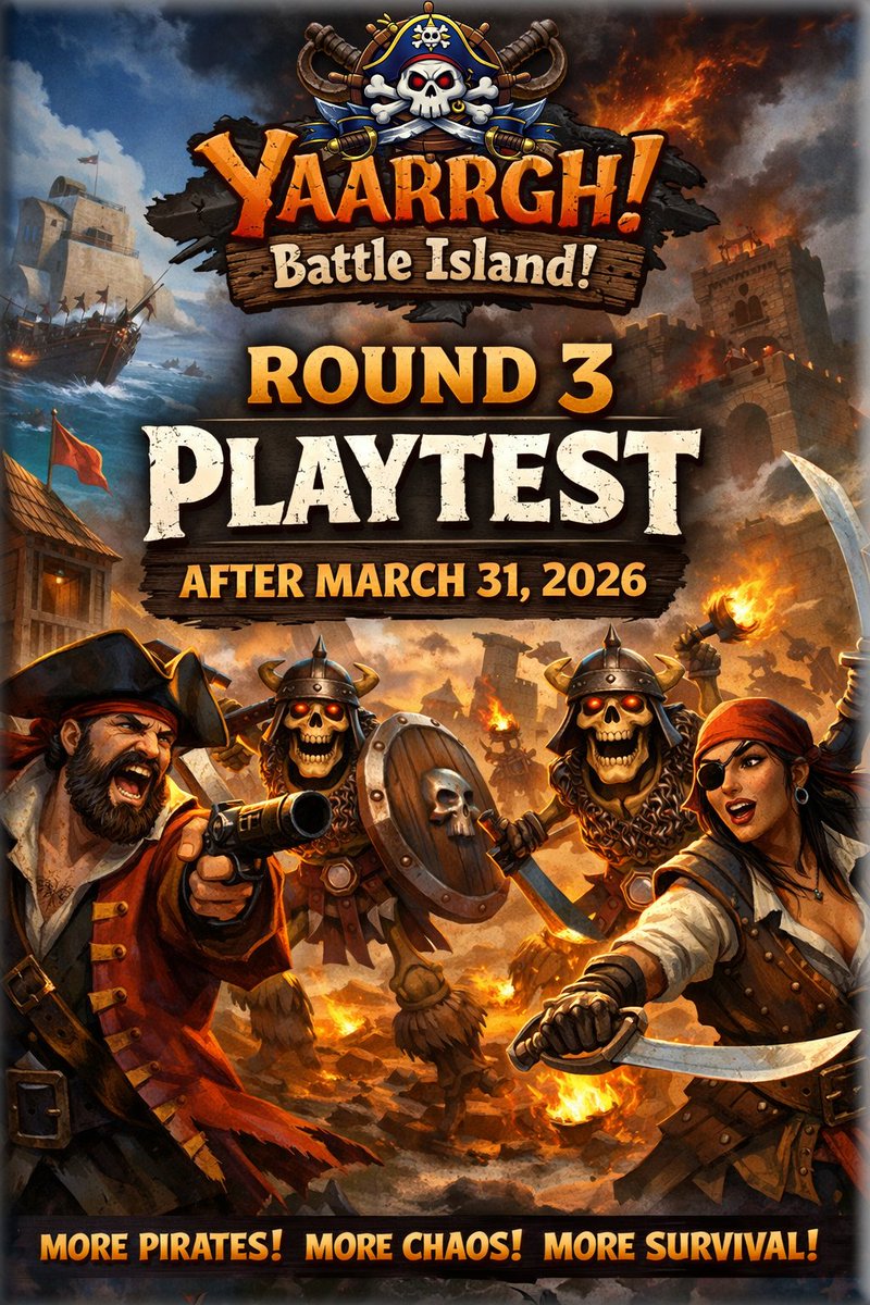 YAARRGH! Battle Island! tweet media