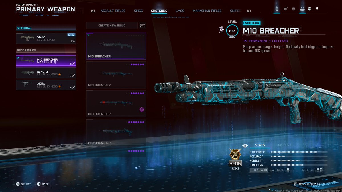 1AMZO6's tweet photo. 2nd prestige master weapon: M10 Breacher

Got it during PJ run 1 day ago! 
Touch grass grind: 2/30 ✨

#gaming - #games - #gamer - #fps - #shooter #CallofDuty - #cod - #blackops - #BlackOps7 #bo7 - #challenge - #challenges -  #Grind - #level - #prestige -  #callingcard https://t.co/pK8NOgL5qJ