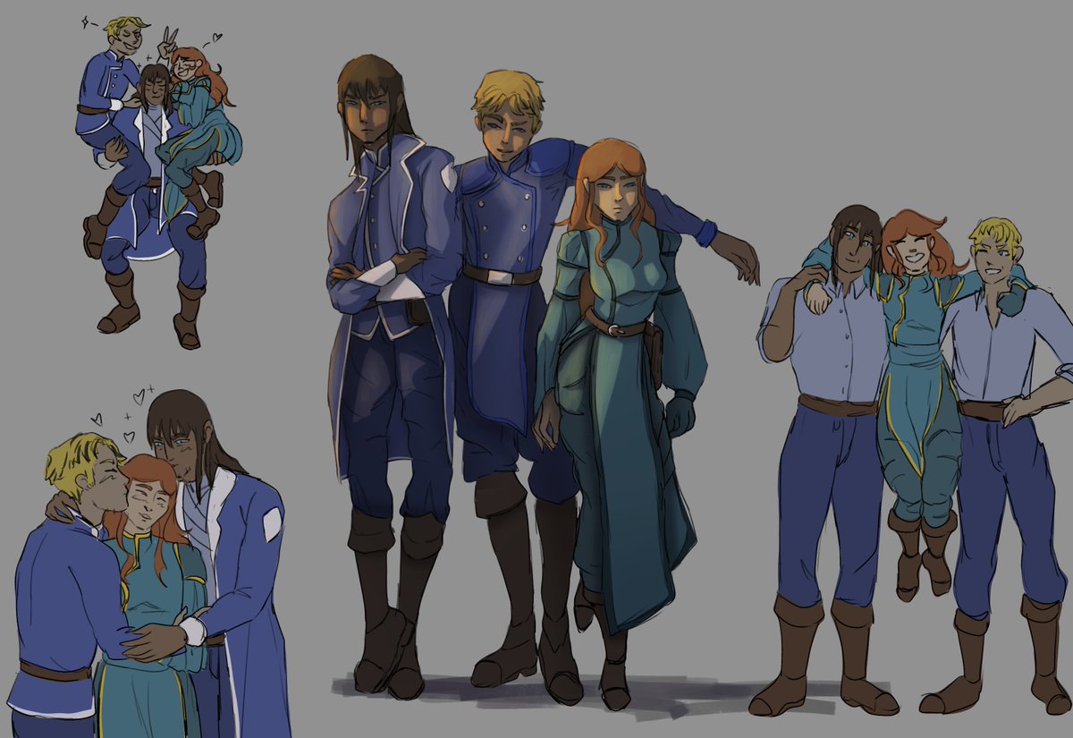 Saki_ino12's tweet photo. I was bored and i did this
#Kaladin #Adolin #Shallan https://t.co/yUceTsWDVi
