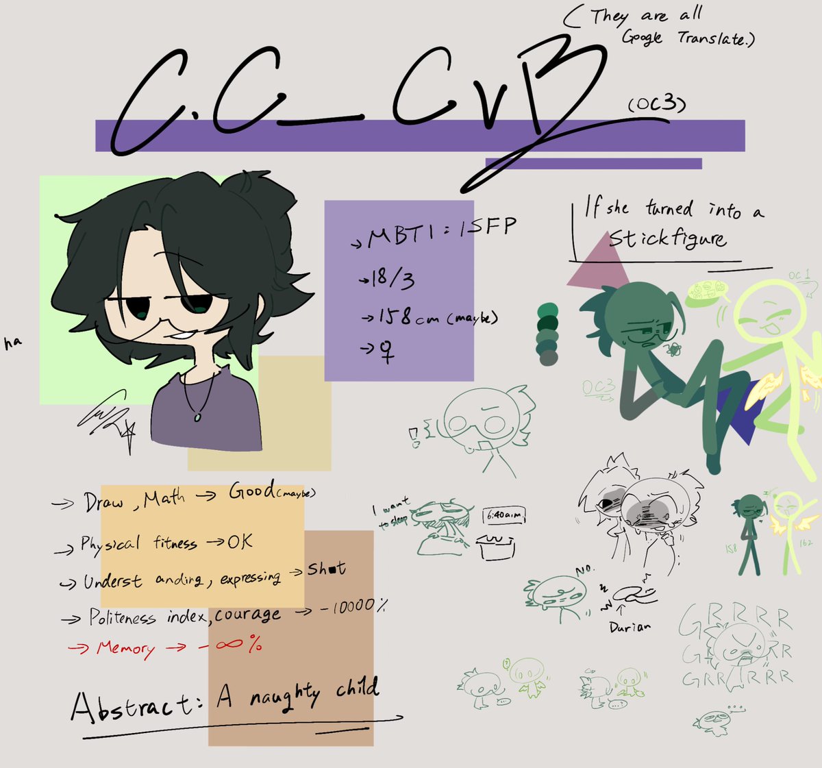 Happy birthday to me~^^
and my oc3 will join us