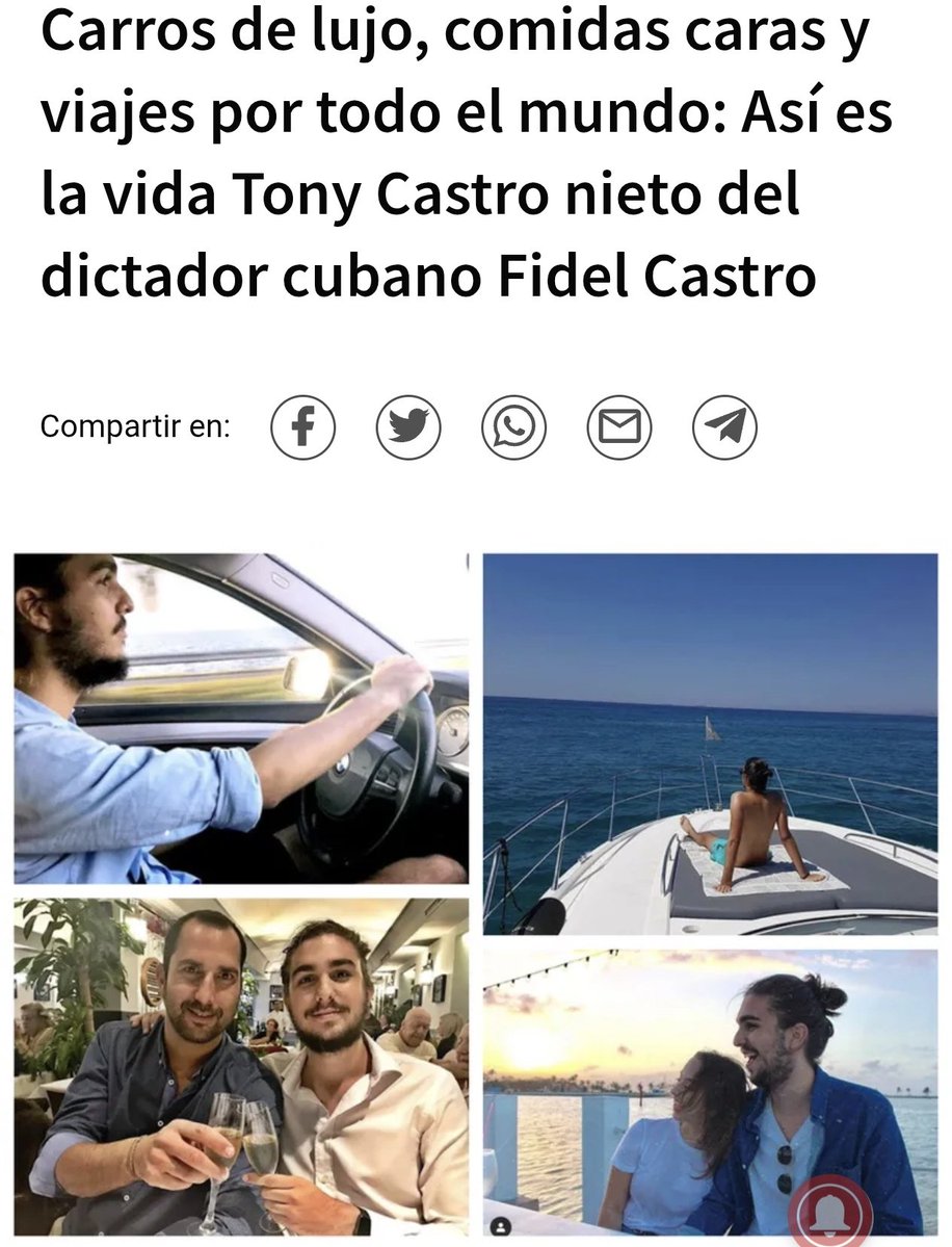 <a href="/IreneMontero/">Irene Montero</a> "Seamos solidarios con Cuba" y exijamos que los hijueputas nietos de Castro (dictador), devuelva todo lo que le robaron a los cubanos.