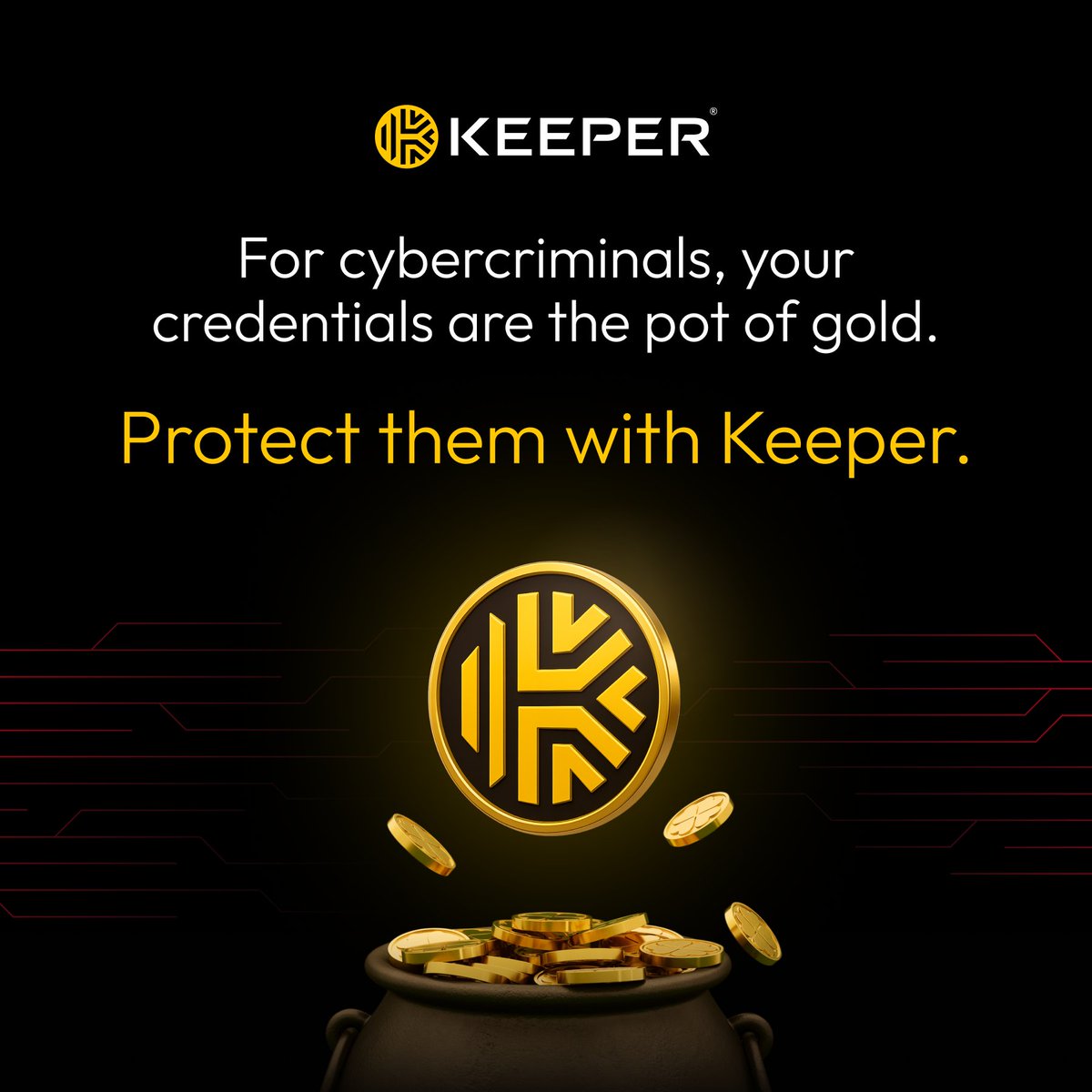 Keeper Security tweet media